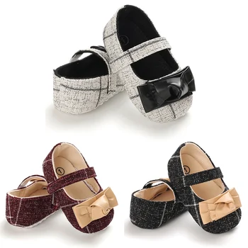 Children Casual Shoes Newborn Infant Baby Girl Boy Soft Crib Shoes Infants Anti-slip Sneaker Striped Bowknot Prewalker 0-18M 
Children Casual Shoes Newborn Infant Baby Girl Boy Soft Crib Shoes Infants Anti-slip Sneaker Striped Bowknot Prewalker 0-18M