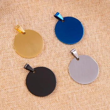 100Pcs 25MM Blank Personalized Stainless Steel Pendant Charm Military DIY Dog Pet Tags Key Chains Both Mirror Polished Jewelry
100Pcs 25MM Blank Personalized Stainless Steel Pendant Charm Military DIY Dog Pet Tags Key Chains Both Mirror Polished Jewelry