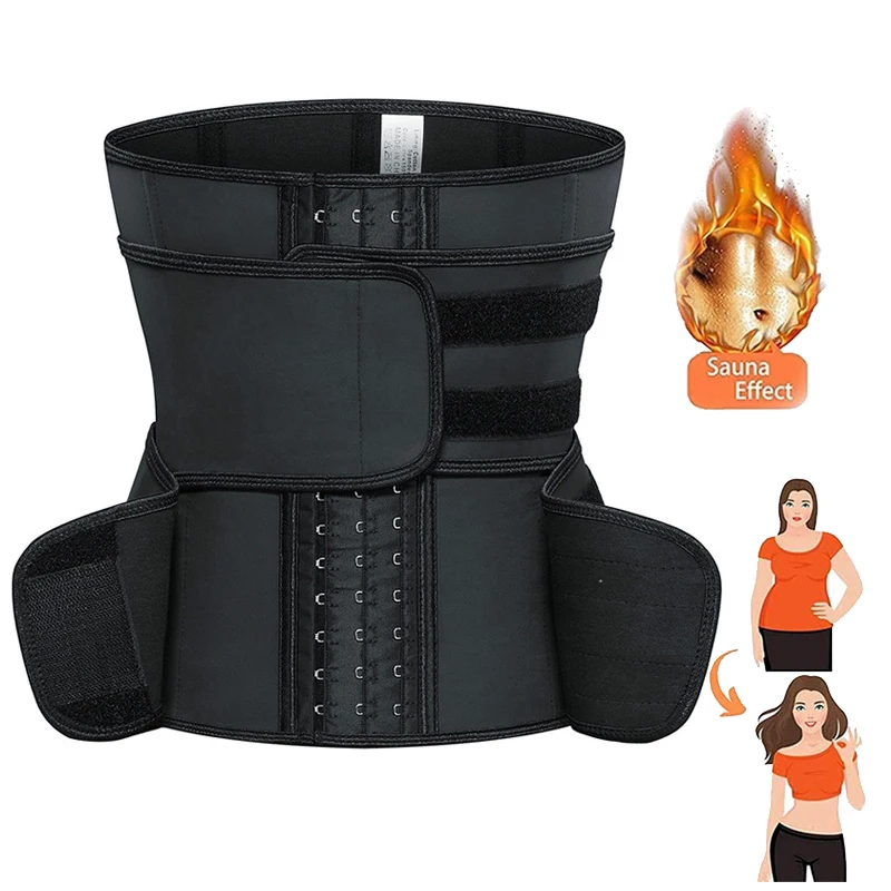 Women's High Compression Slimming Body Shaper Waist Trainer Cincher Trimmer Belt Hooks Double Girdle Corset Abdominal Plus size
Women's High Compression Slimming Body Shaper Waist Trainer Cincher Trimmer Belt Hooks Double Girdle Corset Abdominal Plus size