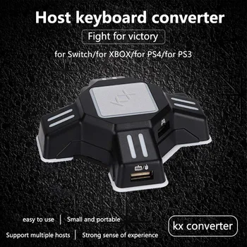 Gaming Keyboard Mouse Adapter For PS4 Xbox One Controller Bluetooth Gamepad Converter for N-Switch PS3 Joystick Game Accessories
Gaming Keyboard Mouse Adapter For PS4 Xbox One Controller Bluetooth Gamepad Converter for N-Switch PS3 Joystick Game Accessories
