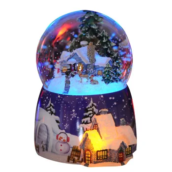 Crystal Ball Music box light falling snow Christmas Valentine Gift Music Box Bluetooth Speaker Resin crafts home decoration
Crystal Ball Music box light falling snow Christmas Valentine Gift Music Box Bluetooth Speaker Resin crafts home decoration