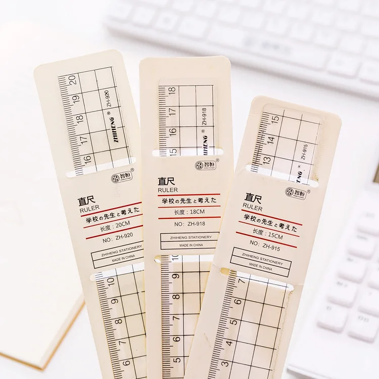 Creative simple sample style ruler Transparent square acrylic plastic ruler Hand account scale set ruler student
Creative simple sample style ruler Transparent square acrylic plastic ruler Hand account scale set ruler student