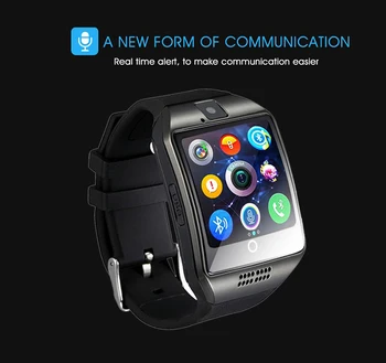 2020 New Bluetooth Smart Watch Men Q18 With Touch Screen TF Sim Card Camera Watch for Android Phone Smartwatch
2020 New Bluetooth Smart Watch Men Q18 With Touch Screen TF Sim Card Camera Watch for Android Phone Smartwatch