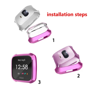 Smart Watch TPU Case Cover for Fitbit Versa Lite Silicone Electroplated Protective Cover Case for Fitbit Versa Lite TPU Cases
Smart Watch TPU Case Cover for Fitbit Versa Lite Silicone Electroplated Protective Cover Case for Fitbit Versa Lite TPU Cases