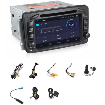 7 inch Android 9.0 Car DVD Player for Mercedes Benz CLK W209 W203 W463 W208 Wifi 3G GPS Bluetooth Radio Stereo Audio Media 
7 inch Android 9.0 Car DVD Player for Mercedes Benz CLK W209 W203 W463 W208 Wifi 3G GPS Bluetooth Radio Stereo Audio Media