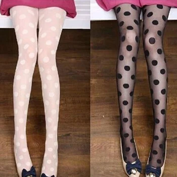 Japan Style Dot Patterned Women Pantyhose Fashion Sweet Girl Black Sexy Tights Female Stocking Transparent Silk Tights
Japan Style Dot Patterned Women Pantyhose Fashion Sweet Girl Black Sexy Tights Female Stocking Transparent Silk Tights