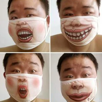 Funny Expression Mask Creative Dust-proof Warm Villain Joke Half Face Mask Exaggeration Reusable Mask Anime Cartoon Mouth Mask
Funny Expression Mask Creative Dust-proof Warm Villain Joke Half Face Mask Exaggeration Reusable Mask Anime Cartoon Mouth Mask