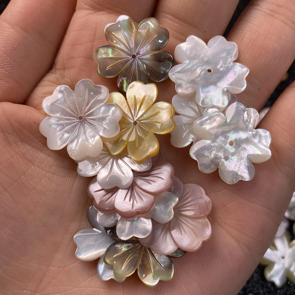 1Pcs Shell Beads Carved-flowered Accessories Loose Shell Beads For Jewelry Making Bracelet Earring Handiwork Sewing Accessory
1Pcs Shell Beads Carved-flowered Accessories Loose Shell Beads For Jewelry Making Bracelet Earring Handiwork Sewing Accessory