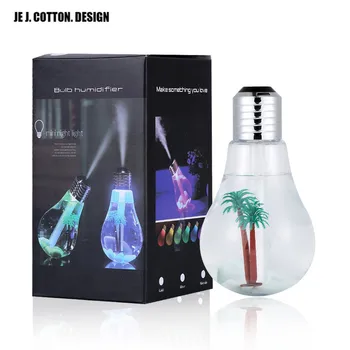 Colorful Light bulb Humidifier Air Ultrasonic USB 400ML Essential Oil Diffuser Atomizer Freshener Mist Maker For Home Office
Colorful Light bulb Humidifier Air Ultrasonic USB 400ML Essential Oil Diffuser Atomizer Freshener Mist Maker For Home Office