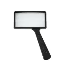Light Weight Exquisite Workmanship and Excellent Work 4X Rectangular Handheld Large Reading Magnifying Glass Magnifier
Light Weight Exquisite Workmanship and Excellent Work 4X Rectangular Handheld Large Reading Magnifying Glass Magnifier