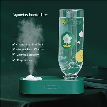 Aquarius Humidifier Timed Easy To Carry USB Large Capacity Humidification Water Meter Rechargeable Night Light Humidifier AZ7
Aquarius Humidifier Timed Easy To Carry USB Large Capacity Humidification Water Meter Rechargeable Night Light Humidifier AZ7