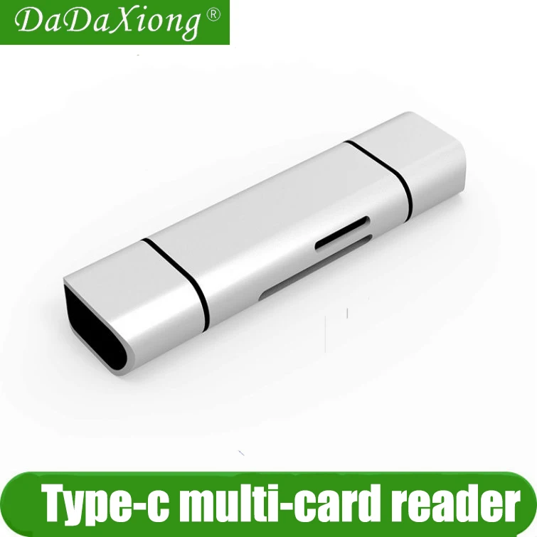 New Type-c card reader usb3.0 high speed small mini multifunction otg mobile phone card reader aluminum alloy
New Type-c card reader usb3.0 high speed small mini multifunction otg mobile phone card reader aluminum alloy