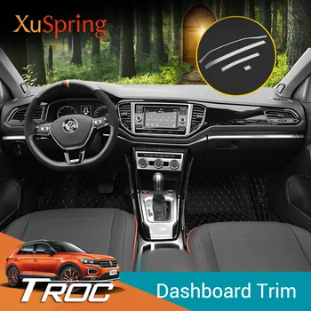 Car Center Control Edge Trim Console Strips Stickers Cover Interior Accessories Car Styling For VW T-Roc 2017 2018 2019 2020 
Car Center Control Edge Trim Console Strips Stickers Cover Interior Accessories Car Styling For VW T-Roc 2017 2018 2019 2020