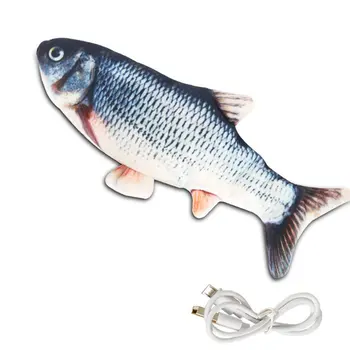 Simulation Fish Electric Swing Fish Jumping Fish Simulation Carp Grass Carp Pet Cat Toy Usb Electric Fish
Simulation Fish Electric Swing Fish Jumping Fish Simulation Carp Grass Carp Pet Cat Toy Usb Electric Fish