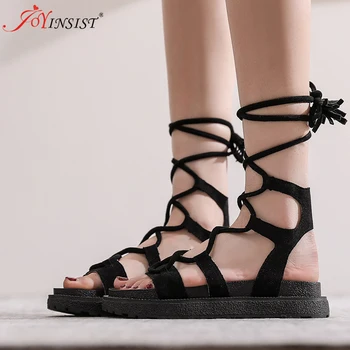 Summer Women Sandals Pointed Fish Mouth Sandals Woman Hemp Lace Up Women Platform Sandals 2019 Thick Bottom Roman Sandals
Summer Women Sandals Pointed Fish Mouth Sandals Woman Hemp Lace Up Women Platform Sandals 2019 Thick Bottom Roman Sandals