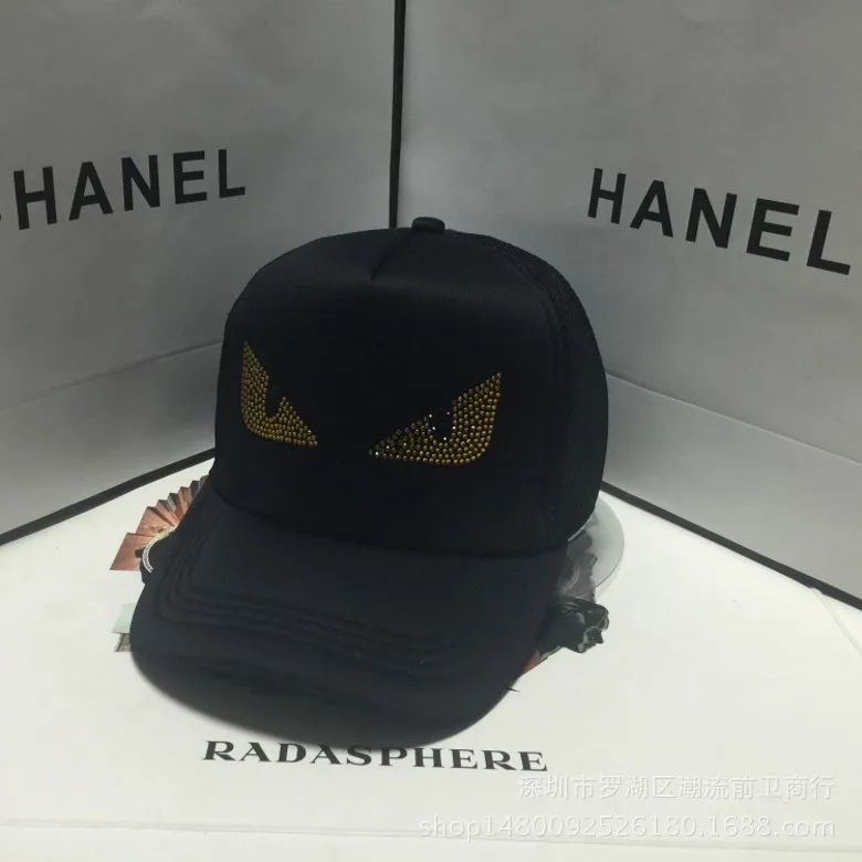 Hot Selling Korean-style 2019 Spring And Summer Brim Hat Casual Yellow Eyes Baseball Cap Grid Top-Hat Men's Lady Hat
Hot Selling Korean-style 2019 Spring And Summer Brim Hat Casual Yellow Eyes Baseball Cap Grid Top-Hat Men's Lady Hat