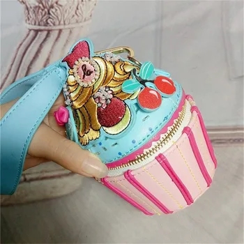 Super Cute Second Element New Style Tea Cup Candy Cake Modeling Handbag Purse Makeup Bag
Super Cute Second Element New Style Tea Cup Candy Cake Modeling Handbag Purse Makeup Bag