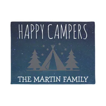 Personalized Family Name Happy Campers Camping Tent Starry Sky Doormat Decoration Entry Non-slip Door Mat Rubber Washable Floor
Personalized Family Name Happy Campers Camping Tent Starry Sky Doormat Decoration Entry Non-slip Door Mat Rubber Washable Floor