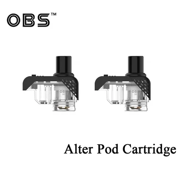 2pcs/lot Original OBS ALTER Pod Cartridge compatible with M1 Coil and M3 Coil for OBS ALTER Pod Kit
2pcs/lot Original OBS ALTER Pod Cartridge compatible with M1 Coil and M3 Coil for OBS ALTER Pod Kit