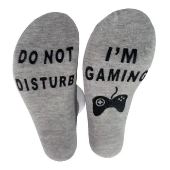 7 Colors Do Not Disturb I Am Gaming Words Letters Unisex Novelty Funny Cotton Socks Gift 
7 Colors Do Not Disturb I Am Gaming Words Letters Unisex Novelty Funny Cotton Socks Gift