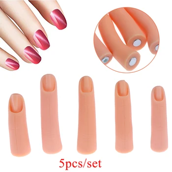 Magnetic Nail Training Finger Hand Model Practice Fake Finger,Applying Nail Gel Polish Practice Tool for Salon Beginner Gel Nail
Magnetic Nail Training Finger Hand Model Practice Fake Finger,Applying Nail Gel Polish Practice Tool for Salon Beginner Gel Nail