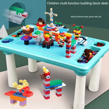 Children Multifunction DIY Bricks Building Blocks Multi Functions Table Desk Base Plate Blocks Study Table for Children
Children Multifunction DIY Bricks Building Blocks Multi Functions Table Desk Base Plate Blocks Study Table for Children