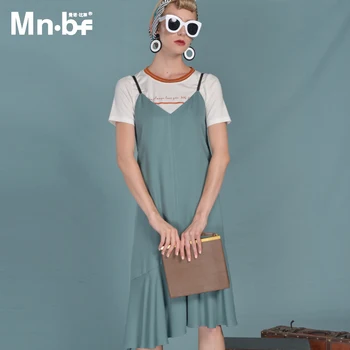 MnBf Spaghetti Strap Ruffled Women Vest Dress Autumn Solid Office Ladies Dress High Waist Female Mini Dress
MnBf Spaghetti Strap Ruffled Women Vest Dress Autumn Solid Office Ladies Dress High Waist Female Mini Dress