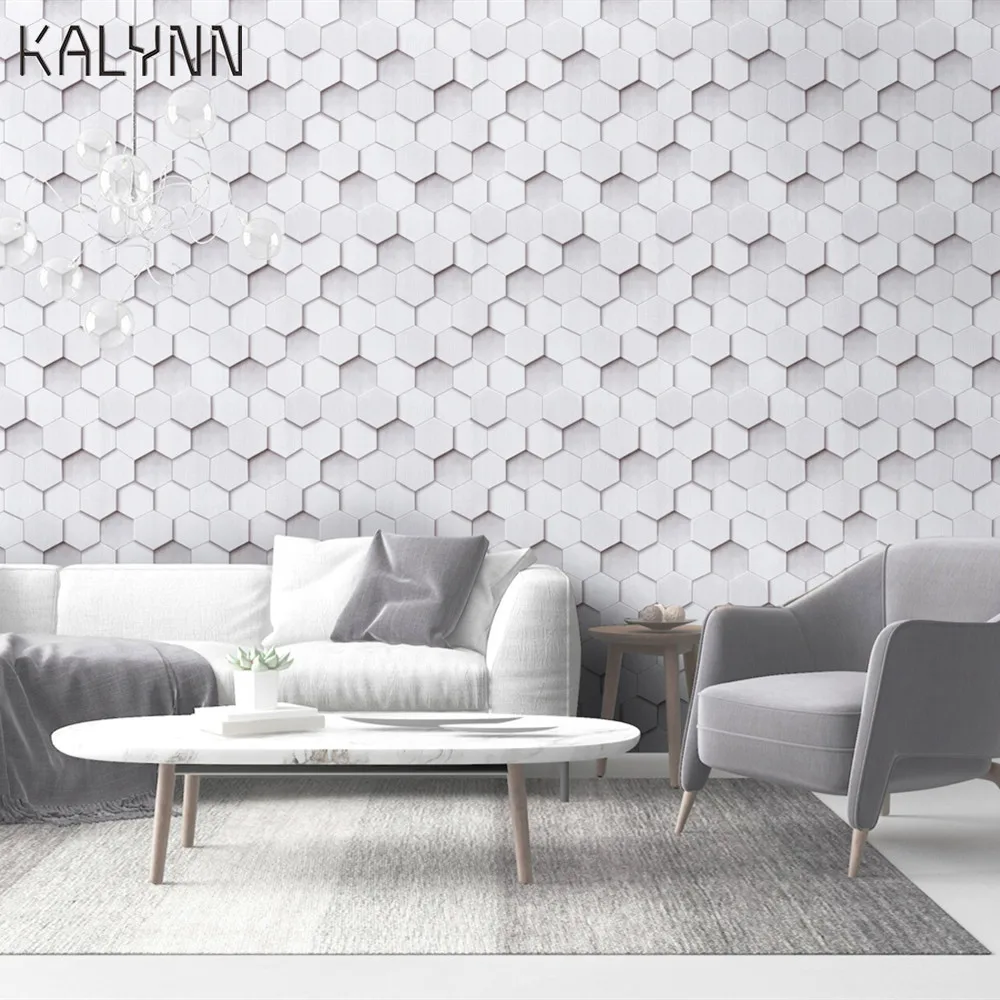 Peel 3D Geometric Pattern Wallpaper 17.7"x19.68ft Grey Vinyl Self Adhesive Wall Paper Design Walls Bathroom Bedroom Home Decor
Peel 3D Geometric Pattern Wallpaper 17.7"x19.68ft Grey Vinyl Self Adhesive Wall Paper Design Walls Bathroom Bedroom Home Decor