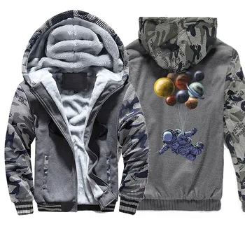 2020 Thick Winter Sweatshirt Thicken For Men Astronaut Balloon Print Streetwear Jacket Hoodies Men Wool Liner Long Sleeve Hoodie
2020 Thick Winter Sweatshirt Thicken For Men Astronaut Balloon Print Streetwear Jacket Hoodies Men Wool Liner Long Sleeve Hoodie