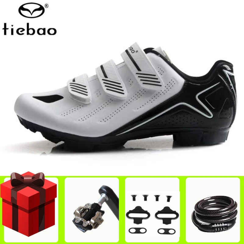 Tiebao MTB Cycling Shoes add SPD pedal set Men sneakers Women Self-Locking Mountain Bike Shoes Breathable Pedals Riding Sneakers
Tiebao MTB Cycling Shoes add SPD pedal set Men sneakers Women Self-Locking Mountain Bike Shoes Breathable Pedals Riding Sneakers