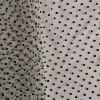 2020 New Non-elastic Mesh Fabric Telas Flocking Embroidery Heart Lace Fabric Designer Diy Material Costura Sewing Patchwork
2020 New Non-elastic Mesh Fabric Telas Flocking Embroidery Heart Lace Fabric Designer Diy Material Costura Sewing Patchwork