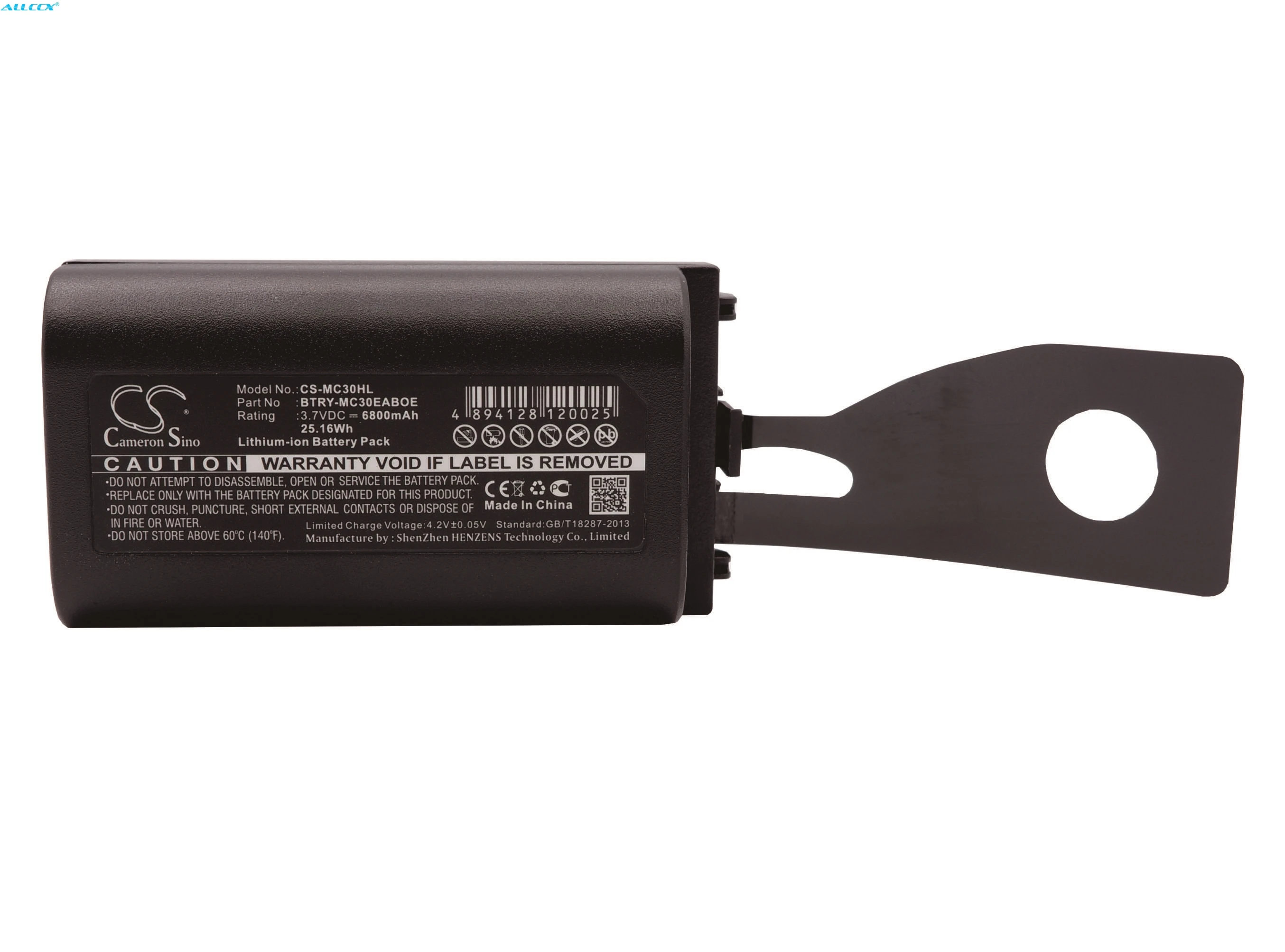 Аккумулятор Cameron Sino 6800 мАч для Symbol MC30 MC3000 MC3000R MC3000S MC3070 MC3090 MC3090G MC3090R MC3090S MC30X0