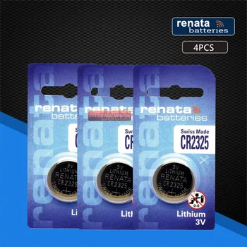 4pack Renata CR2325 3V 100% original brand new For car key watch remote control toy High-Performance Button Battery coin cell
4pack Renata CR2325 3V 100% original brand new For car key watch remote control toy High-Performance Button Battery coin cell