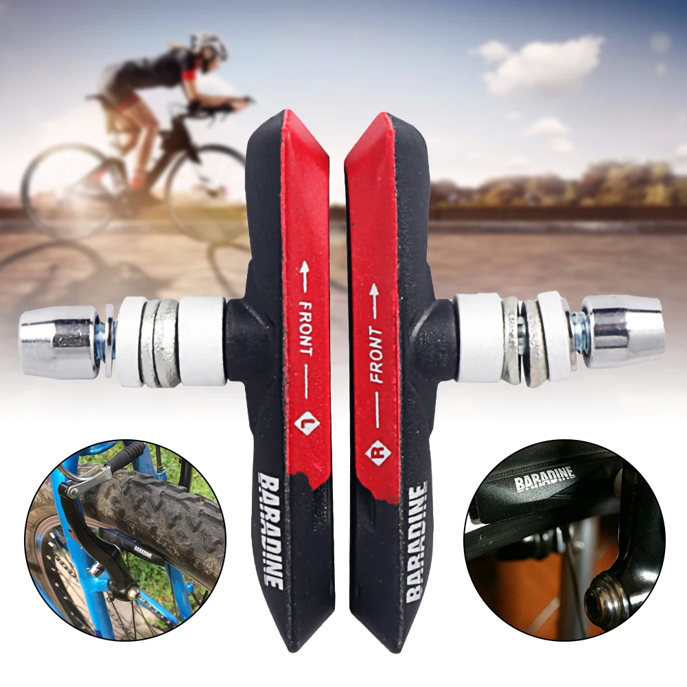 959v 73mm MTB V-Type Brake Pads Mechanical Linear Pull Brakes Dual Composite Bicycle Brake Pads All-Weather Use
959v 73mm MTB V-Type Brake Pads Mechanical Linear Pull Brakes Dual Composite Bicycle Brake Pads All-Weather Use
