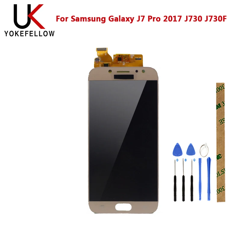 LCD Display For Samsung Galaxy J7 Pro 2017 J730 J730F LCD Display Digitizer Screen With Touch Complete Assembly
LCD Display For Samsung Galaxy J7 Pro 2017 J730 J730F LCD Display Digitizer Screen With Touch Complete Assembly