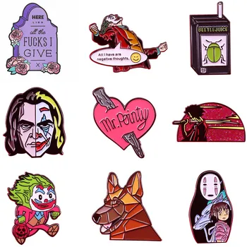 20pcs/lot A3614 Patchfan Fashion Cartoon Metal Enamel Brooches No Face Man Lapel Pin Backpack Badge Collar Horror Movie Jewelry
20pcs/lot A3614 Patchfan Fashion Cartoon Metal Enamel Brooches No Face Man Lapel Pin Backpack Badge Collar Horror Movie Jewelry