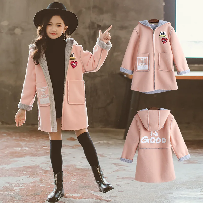 Childrenswear Girls Autumn And Winter 2018 New Style Korean-style Middle And Large Children Embroidery Heart Thick Lamb's Wool W
Childrenswear Girls Autumn And Winter 2018 New Style Korean-style Middle And Large Children Embroidery Heart Thick Lamb's Wool W
