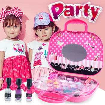 Kids Makeup Toys Kit for Girl Washable Non Toxic Princess Cosmetic Set with a Carrying Case Pretend Play Toy Set for Little Girl
Kids Makeup Toys Kit for Girl Washable Non Toxic Princess Cosmetic Set with a Carrying Case Pretend Play Toy Set for Little Girl