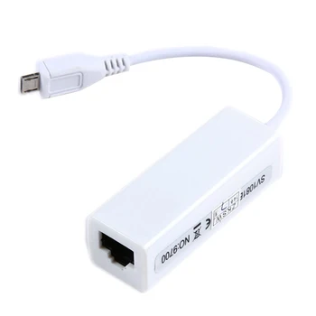 Network Card LAN Durable Adapter Tablet PC Micro USB To RJ45 Portable RD9700 Chip Wired Plug And Play High Speed For Android
Network Card LAN Durable Adapter Tablet PC Micro USB To RJ45 Portable RD9700 Chip Wired Plug And Play High Speed For Android
