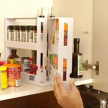 HOT Multi-Function Rotating Seasoning Rack Storage Rack Food Storage Box Seasoning Storage Box Spice Rack Holders X6X085265
HOT Multi-Function Rotating Seasoning Rack Storage Rack Food Storage Box Seasoning Storage Box Spice Rack Holders X6X085265