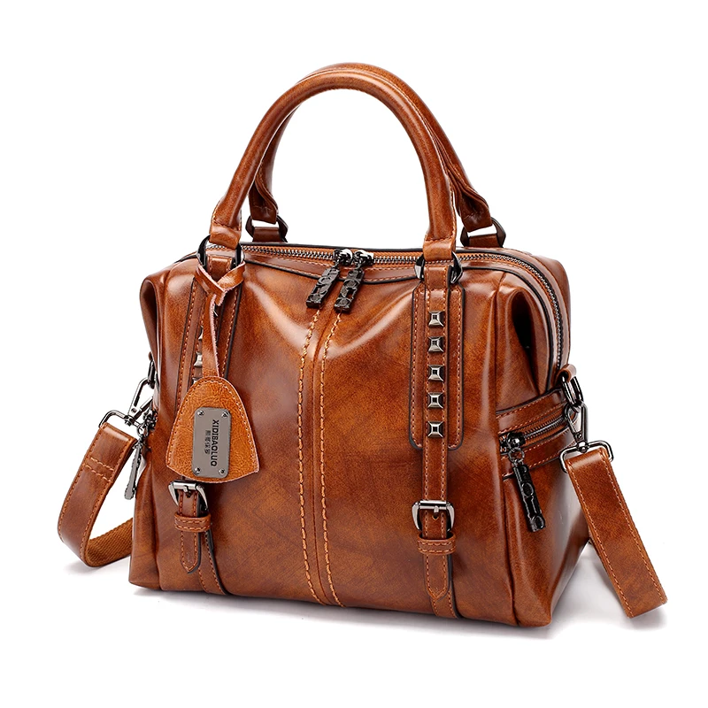 Women Bag 2020 Large Capacity tote rivet Shoulder Bag Designer Handbag High Quality Leather Vintage Crossbody Bags luis vuiton
Women Bag 2020 Large Capacity tote rivet Shoulder Bag Designer Handbag High Quality Leather Vintage Crossbody Bags luis vuiton