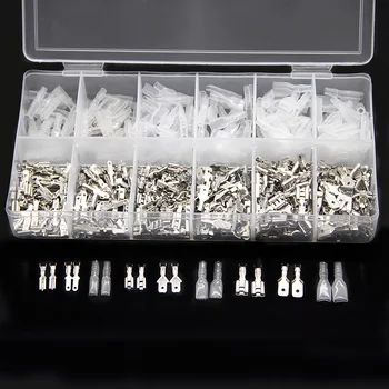 450PCS 2.8/4.8/6.3mm Crimp Terminals Insulated Seal Electrical Wire Connectors Spade Female Male Crimp Connector Assortment Kit
450PCS 2.8/4.8/6.3mm Crimp Terminals Insulated Seal Electrical Wire Connectors Spade Female Male Crimp Connector Assortment Kit