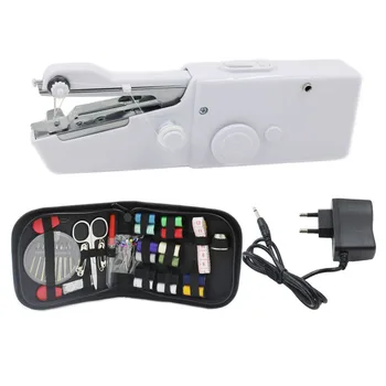 Portable Household Mini Hand Sewing Machine Quick Stitch Sew Needlework Cordless Clothes Fabrics Electronic Sewing Machine
Portable Household Mini Hand Sewing Machine Quick Stitch Sew Needlework Cordless Clothes Fabrics Electronic Sewing Machine