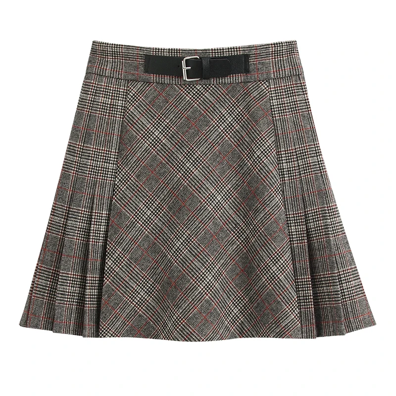 Malina Casual Loose Pleated Skirts Women Fashion Plaid Printed Skirt Women Elegant Lined Mini Skirts Female Ladies AG
Malina Casual Loose Pleated Skirts Women Fashion Plaid Printed Skirt Women Elegant Lined Mini Skirts Female Ladies AG