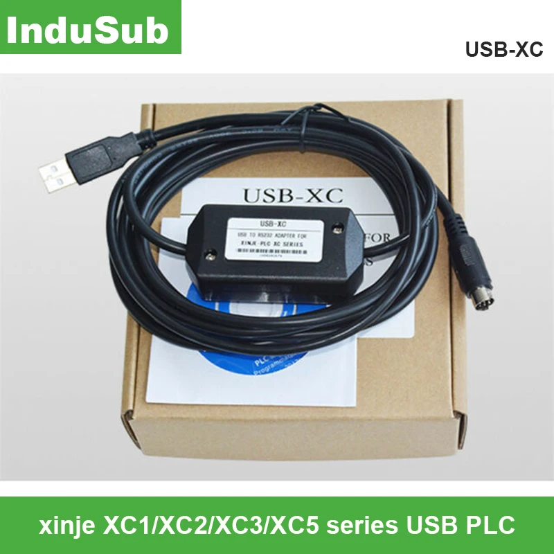 xinje XC1/XC2/XC3/XC5 series USB PLC programming cable Application RS232 download cable USB-XC interface
xinje XC1/XC2/XC3/XC5 series USB PLC programming cable Application RS232 download cable USB-XC interface