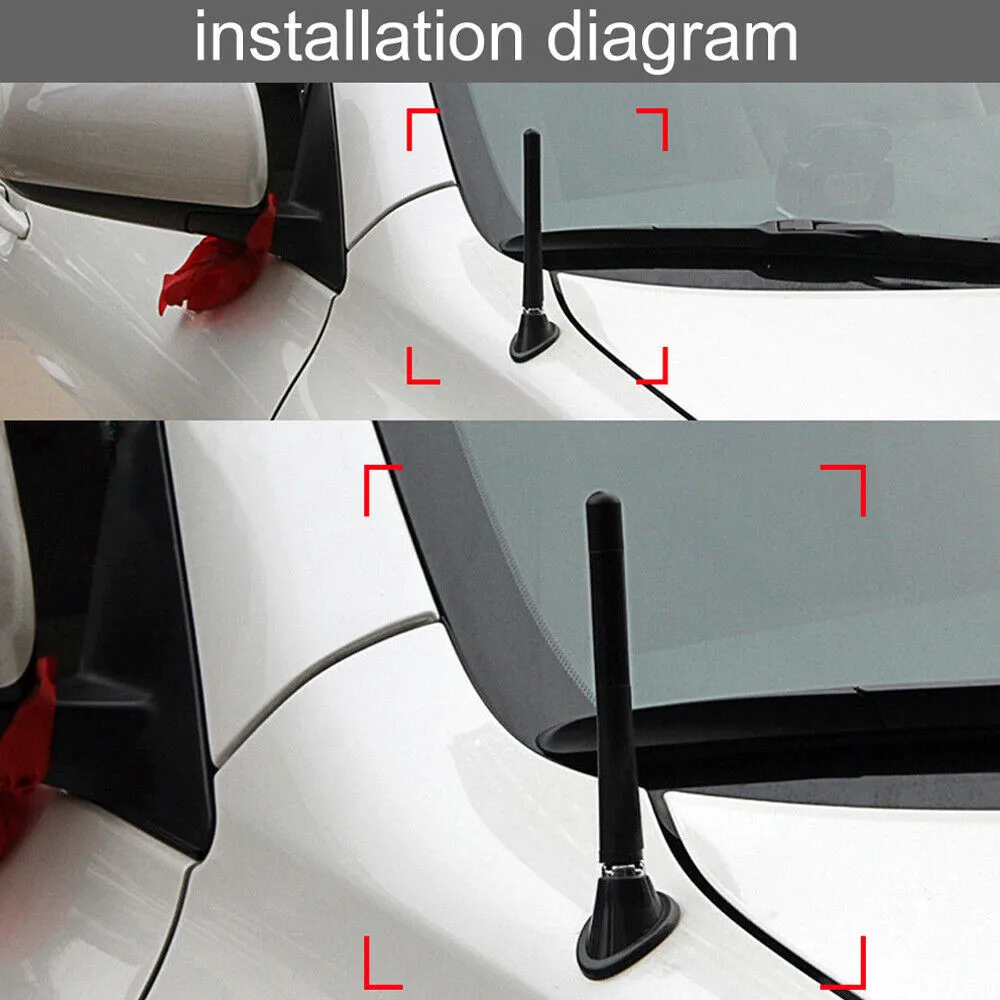 8cm/3" Short Car Radio Antenna Universal Screw Type Aerial Carbon Fiber Black For BMW E39 5 Series 97-03 EP-TX002-80
8cm/3" Short Car Radio Antenna Universal Screw Type Aerial Carbon Fiber Black For BMW E39 5 Series 97-03 EP-TX002-80
