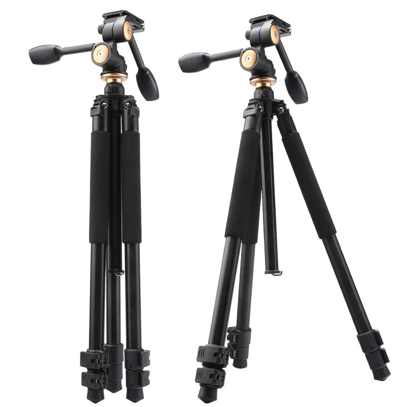 QINGZHUANGSHIDAI Q470B Profession Stable Photography Camera Video Recorder Tripod Single-lens Reflex Camera Tripod Set
QINGZHUANGSHIDAI Q470B Profession Stable Photography Camera Video Recorder Tripod Single-lens Reflex Camera Tripod Set
