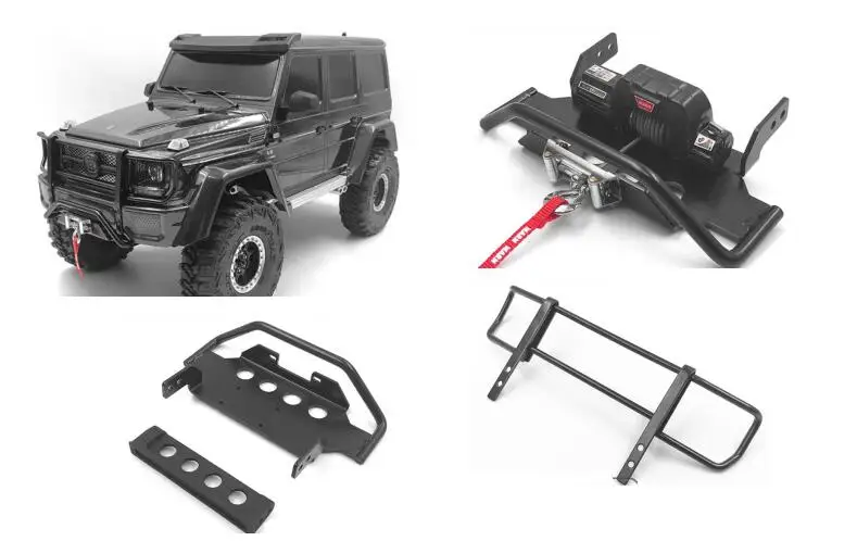 Front Bumper and winch For JRAXXAS 82096-4 G500 G T4 TRX4 TRX-4 Crawler 4x4 truck BENZ body
Front Bumper and winch For JRAXXAS 82096-4 G500 G T4 TRX4 TRX-4 Crawler 4x4 truck BENZ body