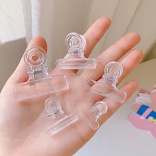 Acrylic transparent folder student test paper clip plastic clip snack sealing clip Receipt holder binder clip office supplies
Acrylic transparent folder student test paper clip plastic clip snack sealing clip Receipt holder binder clip office supplies