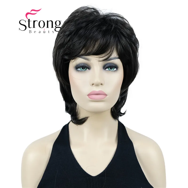 StrongBeauty Bady Wavy Glonden Blonde Neck Length Synthetic Wig for Womens COLOUR CHOICES